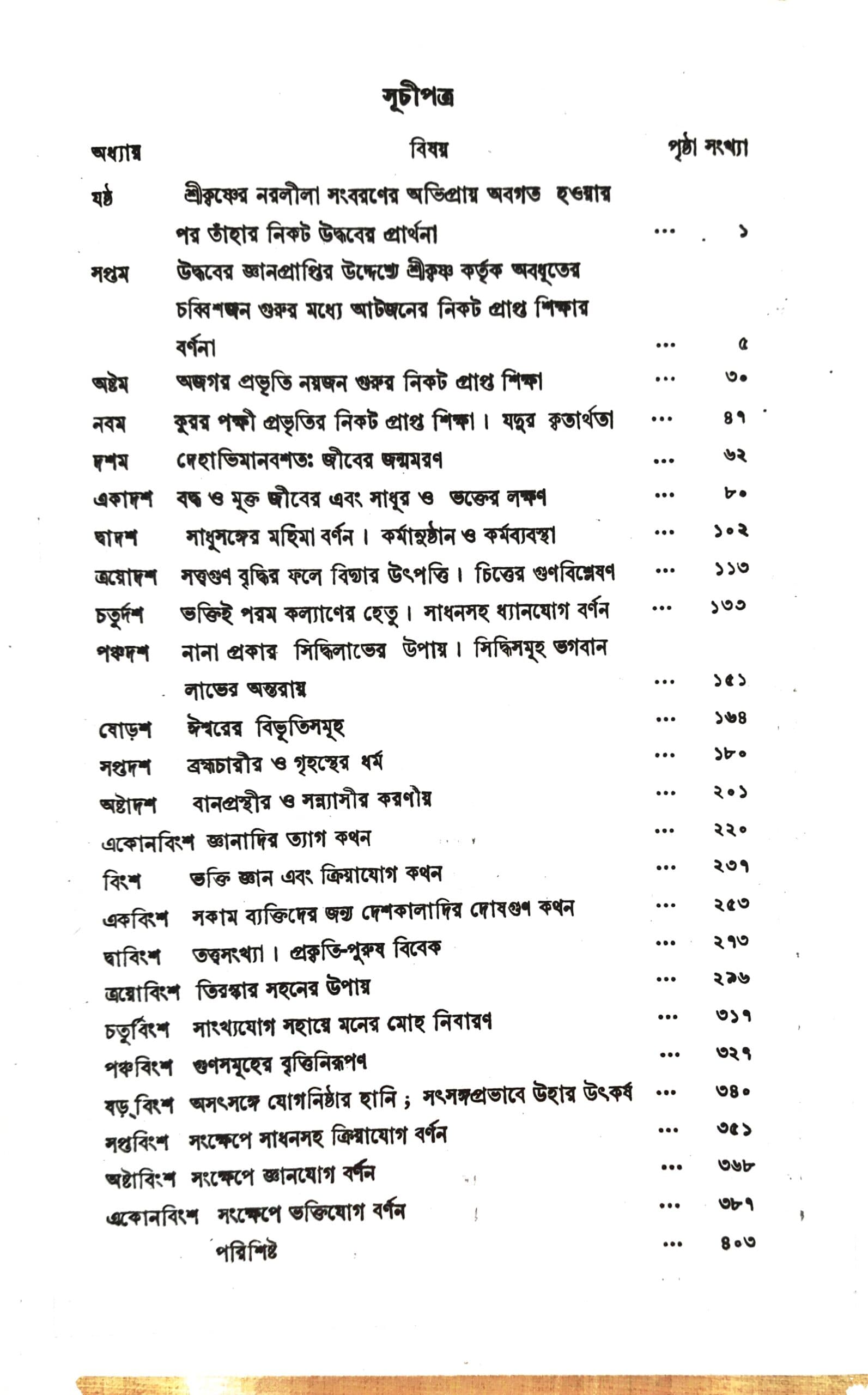 শ্রীউদ্ধব গীতা